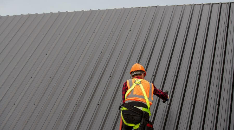 Professional metal roof installation services in Morning View, KY